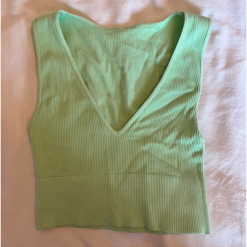 Women's NikiBiki Plunge Rib Tank Top